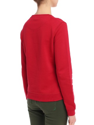 Бордовый свитшот KENZO: фото 6 - Invogue